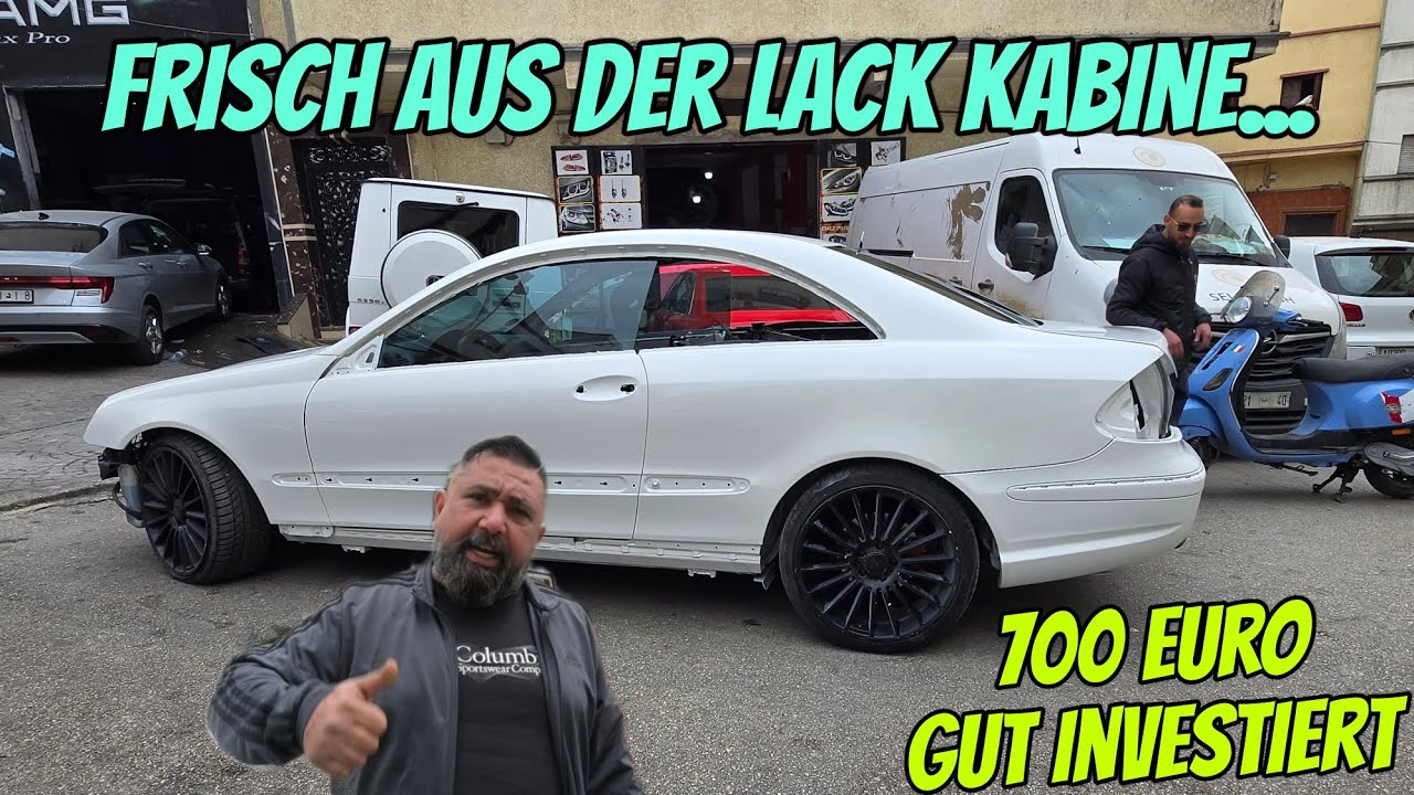 Traum Lackierung in Marokko. 700 Euro, Baby CL in Diamant Weiß. 