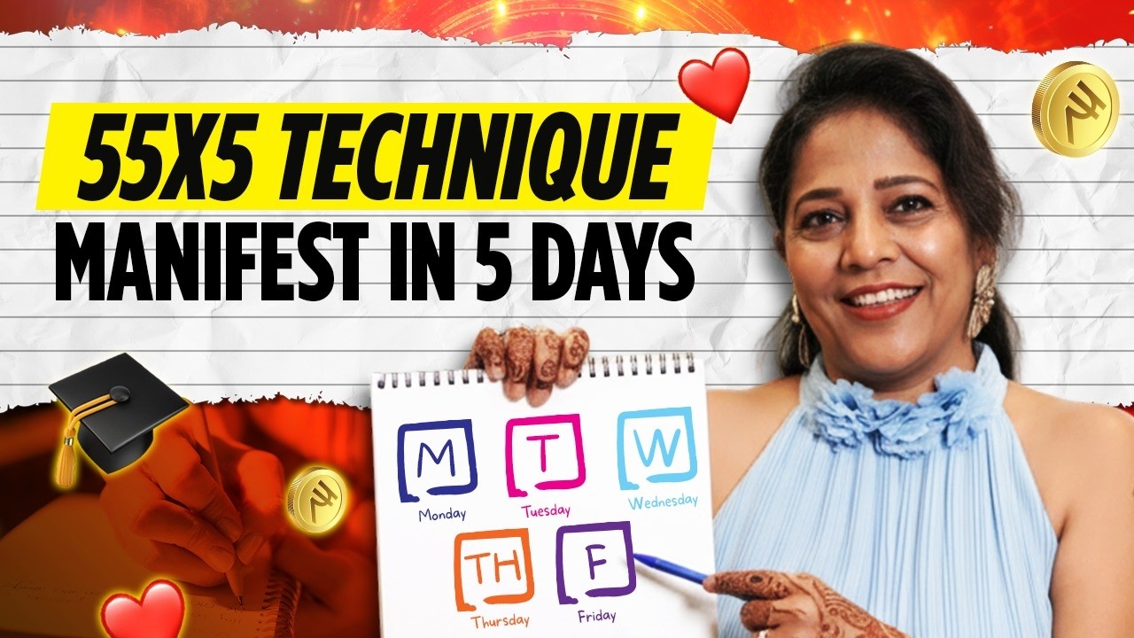 Start Your Manifestation Journey With This Powerful Technique Today | 555 Technique