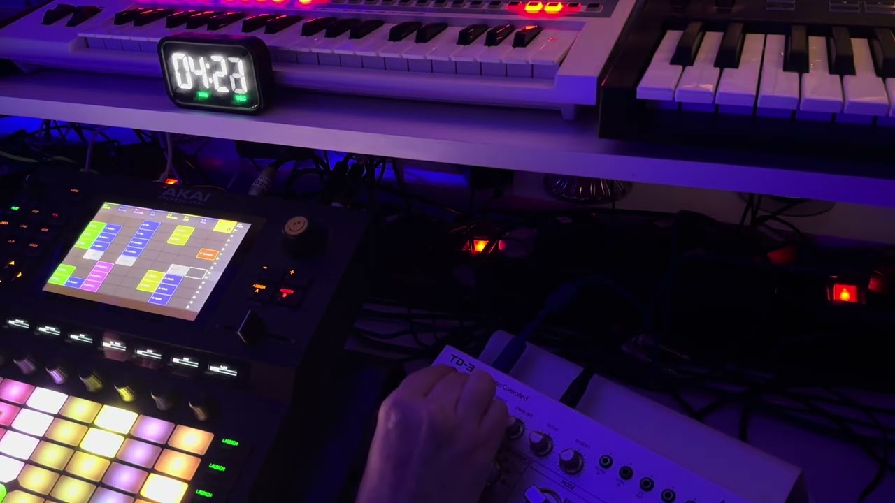 Song 149, ”Woman with a name”, PSYTRANCE, AKAI Force + TD-3, 260106, 6:43