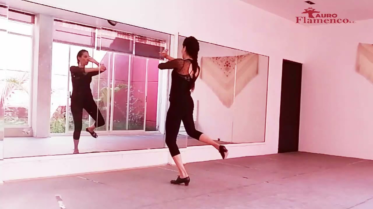 Aprender a Bailar con Bata de Cola. Tauro Flamenco. Clase 1.