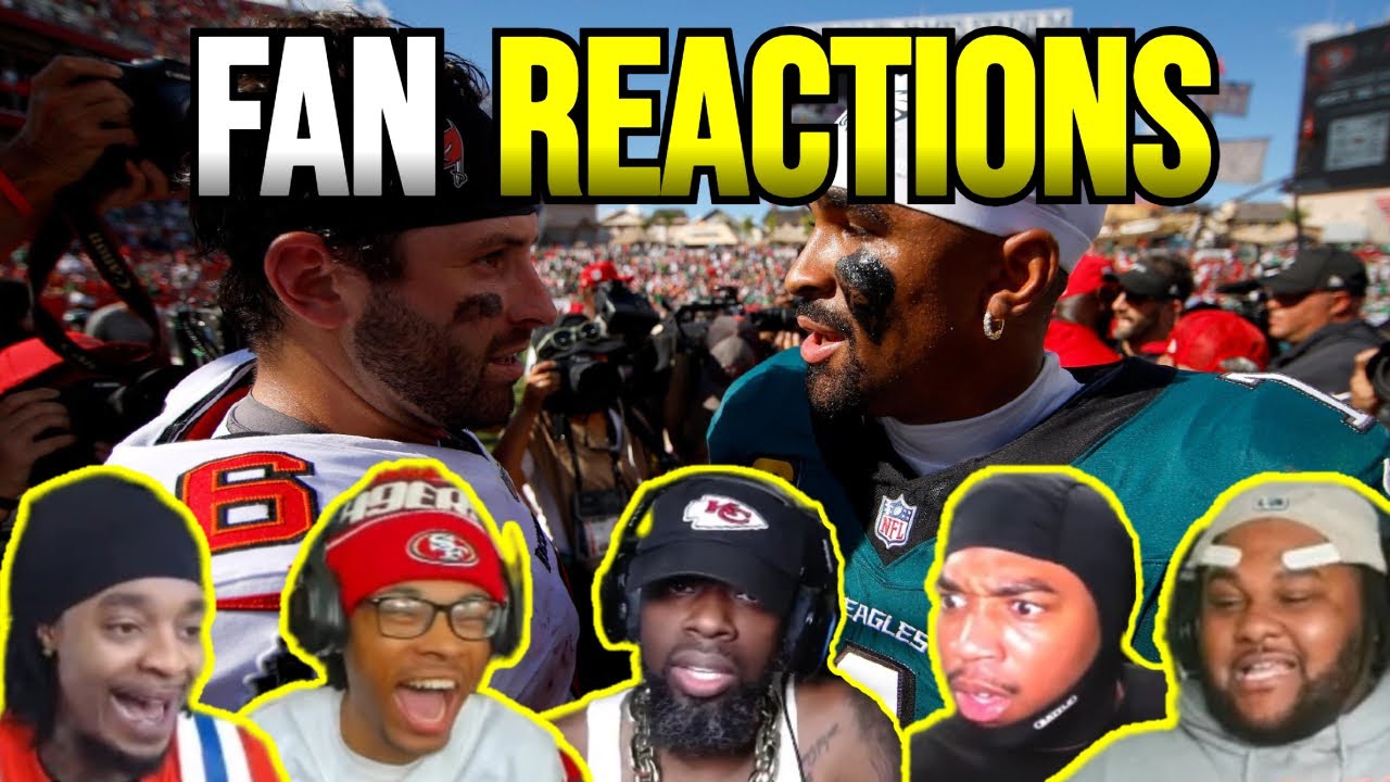 Fans React To Eagles vs Buccaneers Game Highlights | NFL 2025 Season Week 4