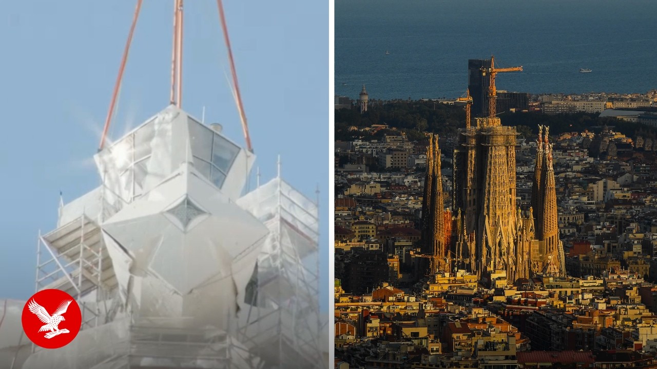 Sagrada Familia reaches full height after 144 years