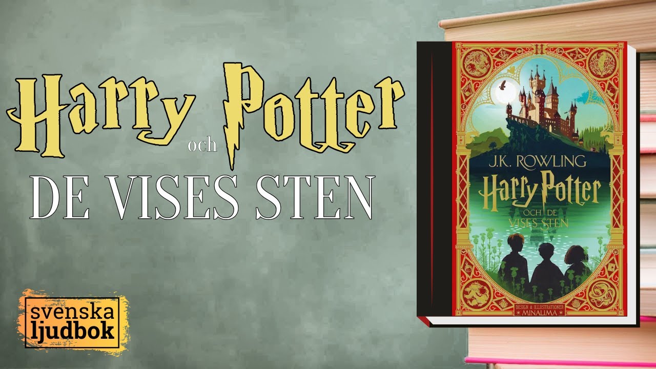 HARRY POTTER o DE VISES STEN | Harry Potter and the philosopher's stone ljudbok på svenska