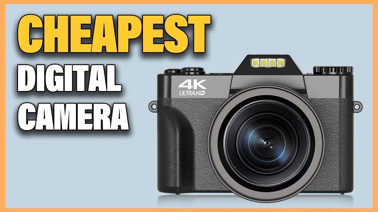 4K Digital Camera 48MP Vloging Recording Wide Angle Lens -  ✨WI-FI Camera
