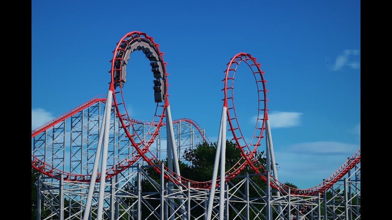 Realistic Arrow Mega Looper - Planet Coaster