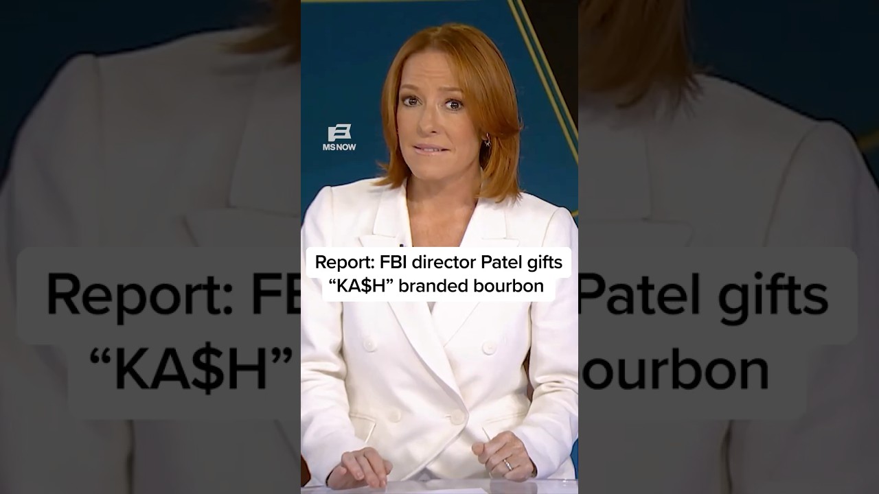 FBI director Patel gifts &ldquo;KA$H&rdquo; branded bourbon
