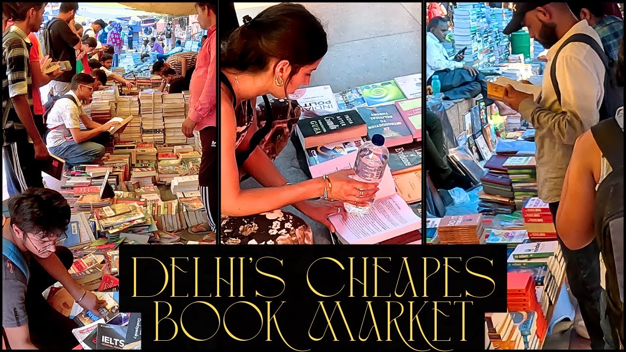 NAI SARAK BOOK Market || Chandni Chowk Cheapest Book Market in Delhi