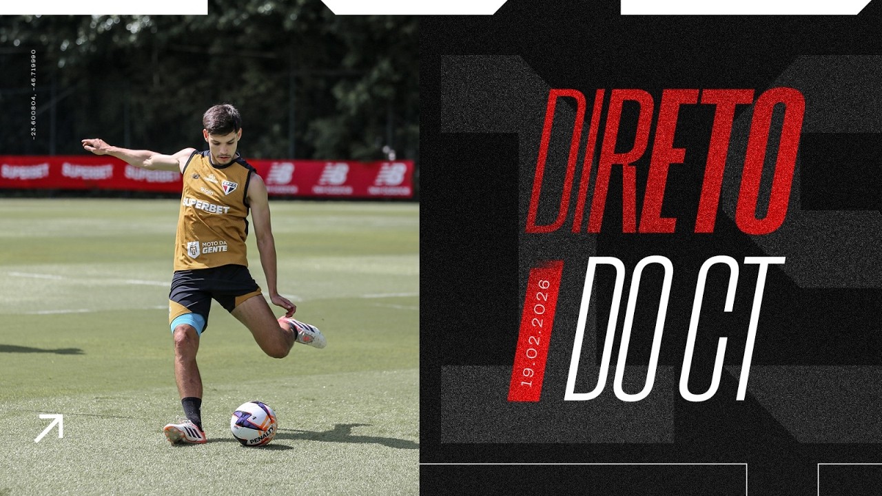DIRETO DO SUPERCT: 19/02/2026 | SPFC PLAY