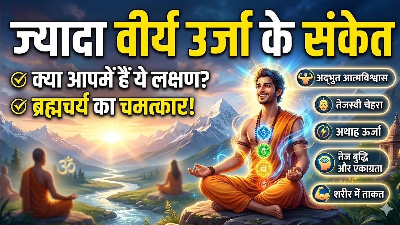 आपके अंदर छुपी है जबरदस्त वीर्य शक्ति? 🚀 7 संकेत जो बताते हैं High Semen Energy Level 💪🧠