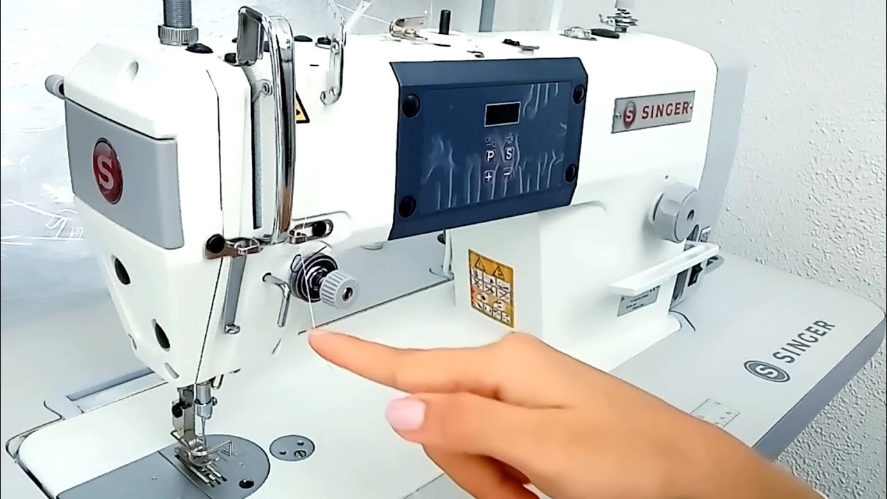 Máquina Industrial Mecatrónica SINGER Tutorial 🧵 | SINGER Sewing Machine Tutorial 🧵