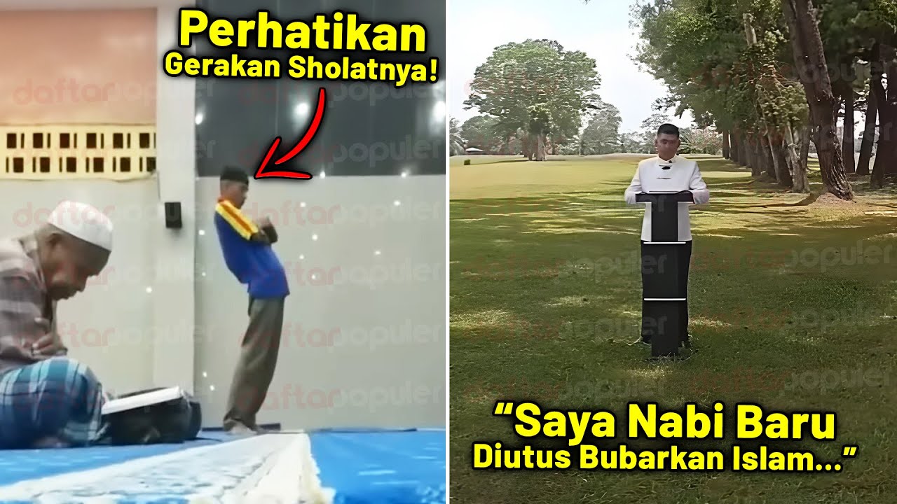 Menyesatkan.? Deretan Aliran Agama Baru di Indonesia.! Hingga Deklarasi Kenabian