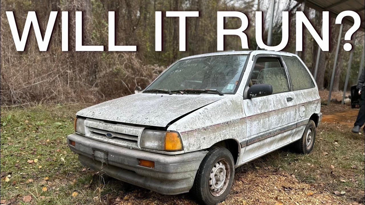 Junkyard Festiva Revival! Will It Run and Drive After Nearly a Decade?