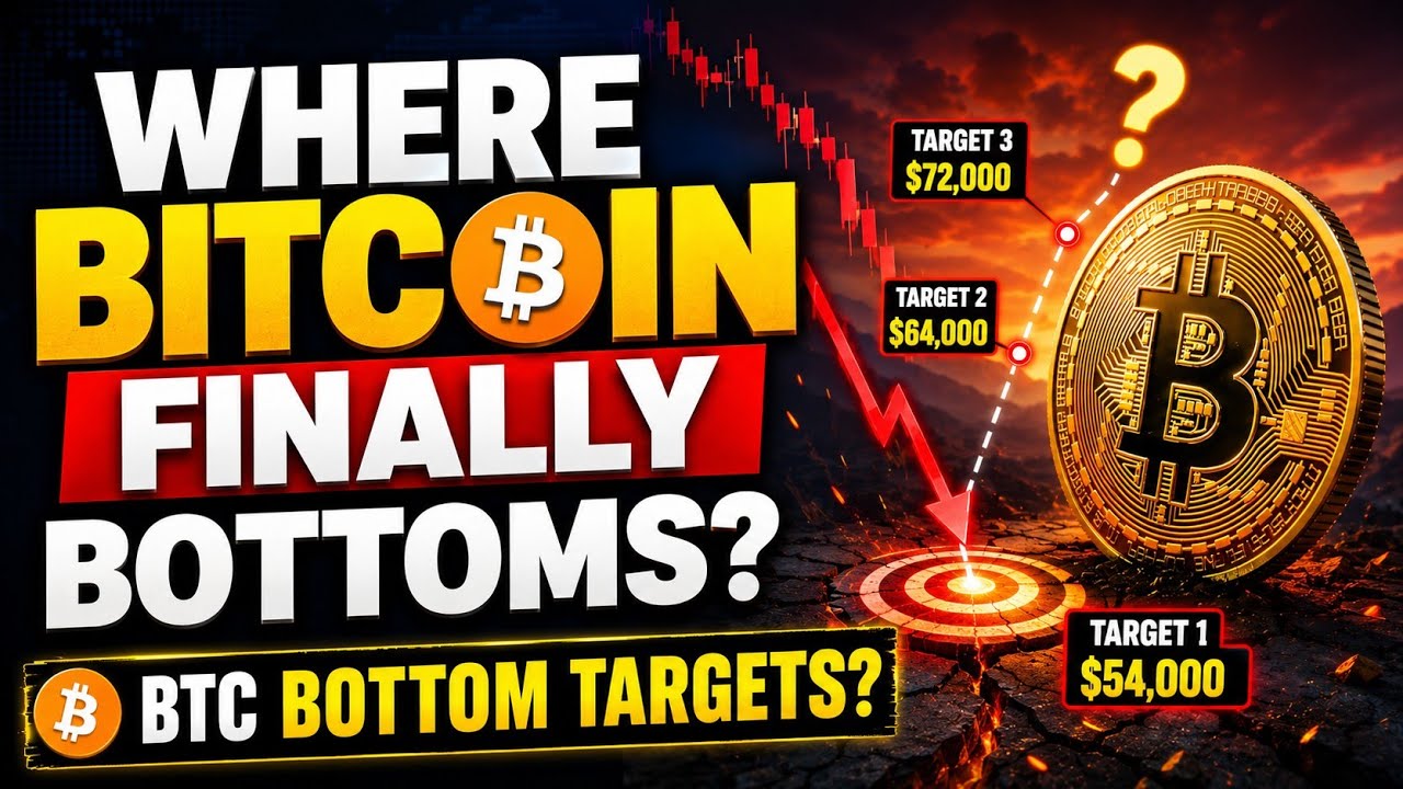 🛑 Where Bitcoin Finally Bottoms? - BTC Bottom Targets? | Market Analysis | Bitcoin News Today