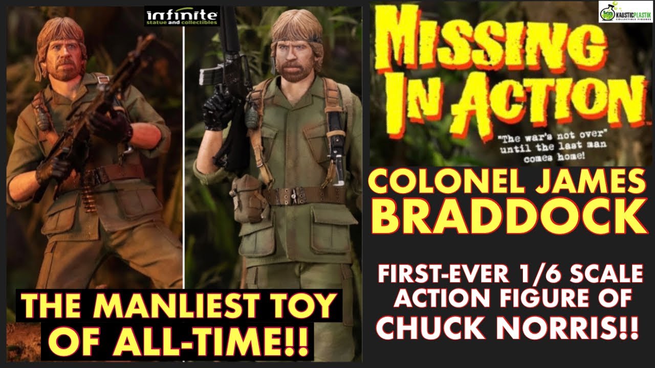 CHUCK NORRIS - MISSING IN ACTION Movie Braddock Figure Reveal - The Manliest Toy Of ALL-TIME!