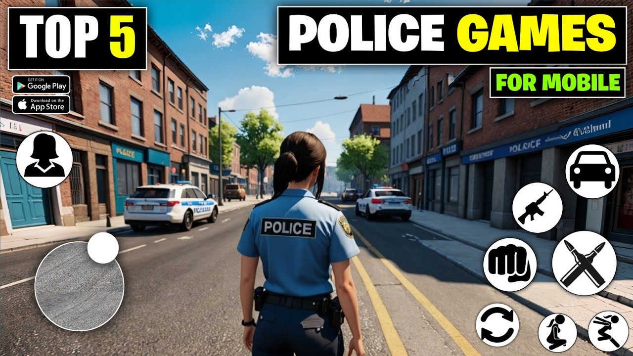 Top 5 Simulator Games For Android 2025 | Best Police Simulator Games For Android