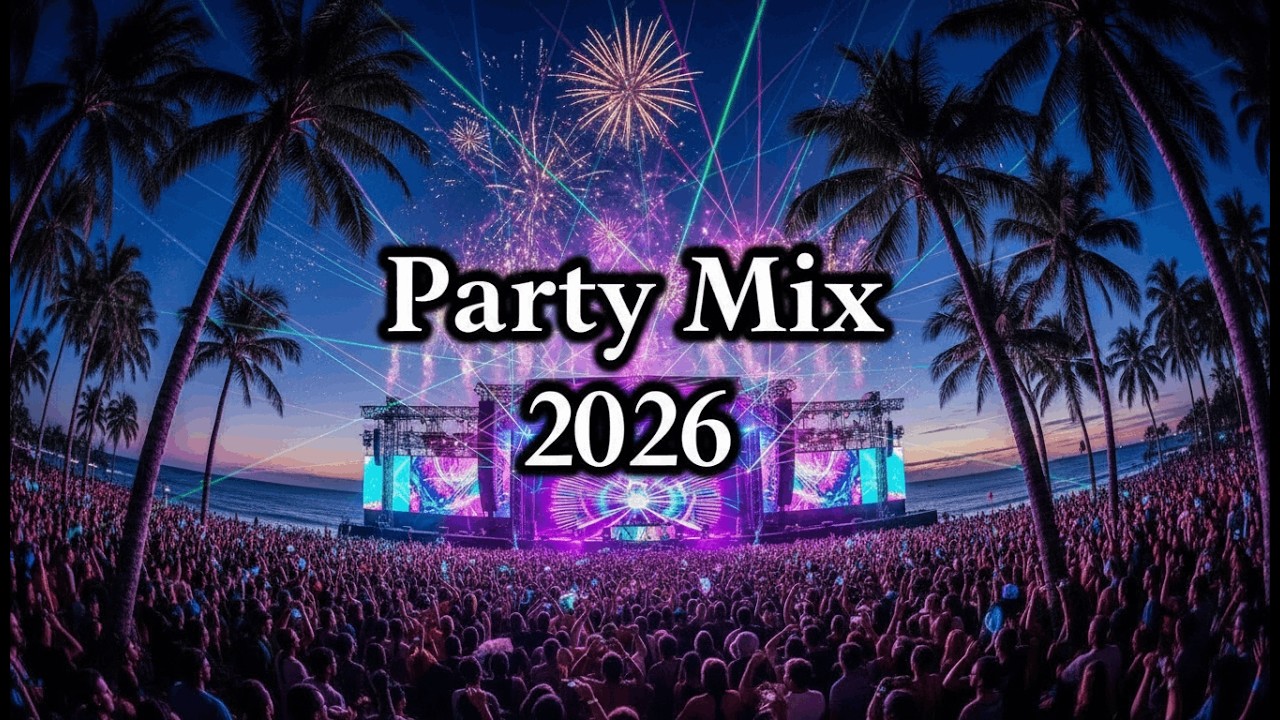 BEST DJ EDM PARTY DANCE MIX 2026 | CLUB HOUSE DJ REMIXES OF POPULAR SONGS DANCE MASHUP 2025