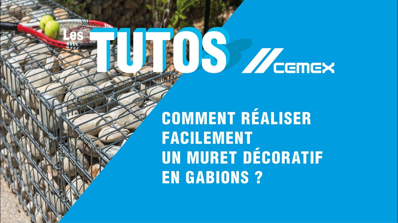 Tuto / DIY : Comment réaliser facilement un ‪muret‬ décoratif en ‪gabions‬ ?
