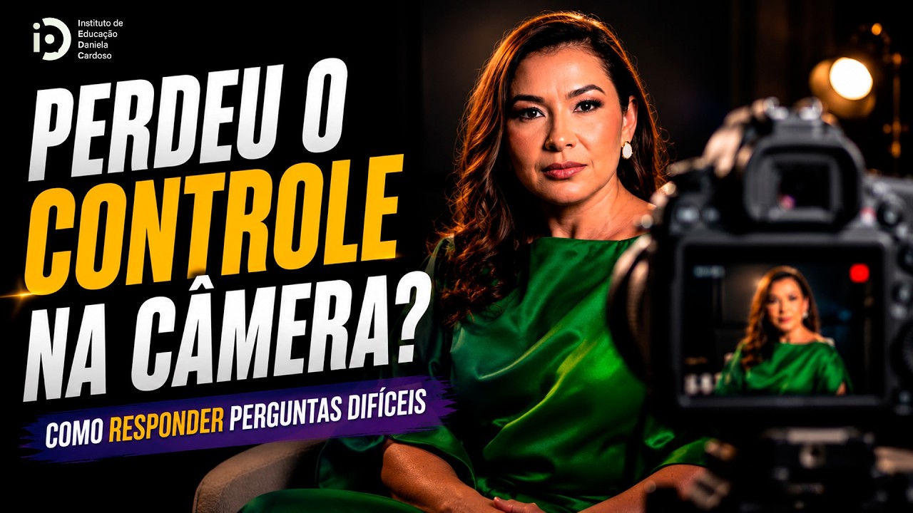Como não perder o controle diante das câmeras!