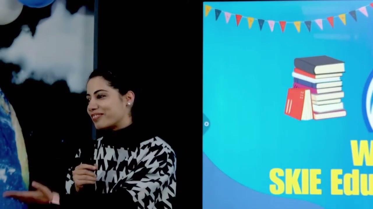 IPS Bisma Qazi speaking on the Occasion of SKIE EDUCATION CARNIVAL