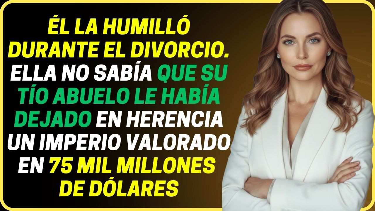 Él la humilló frente a todos, pero ella heredó un imperio valorado en 75 mil millones de dólares.