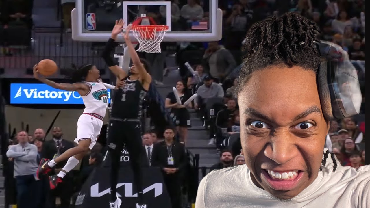 THEY TOOK WEMBY ANKLES & DUNKED ON HIM! MEMPHIS GRIZZLIES VS SAN ANTONIO SPURS HIGLIGHTS REACTION!