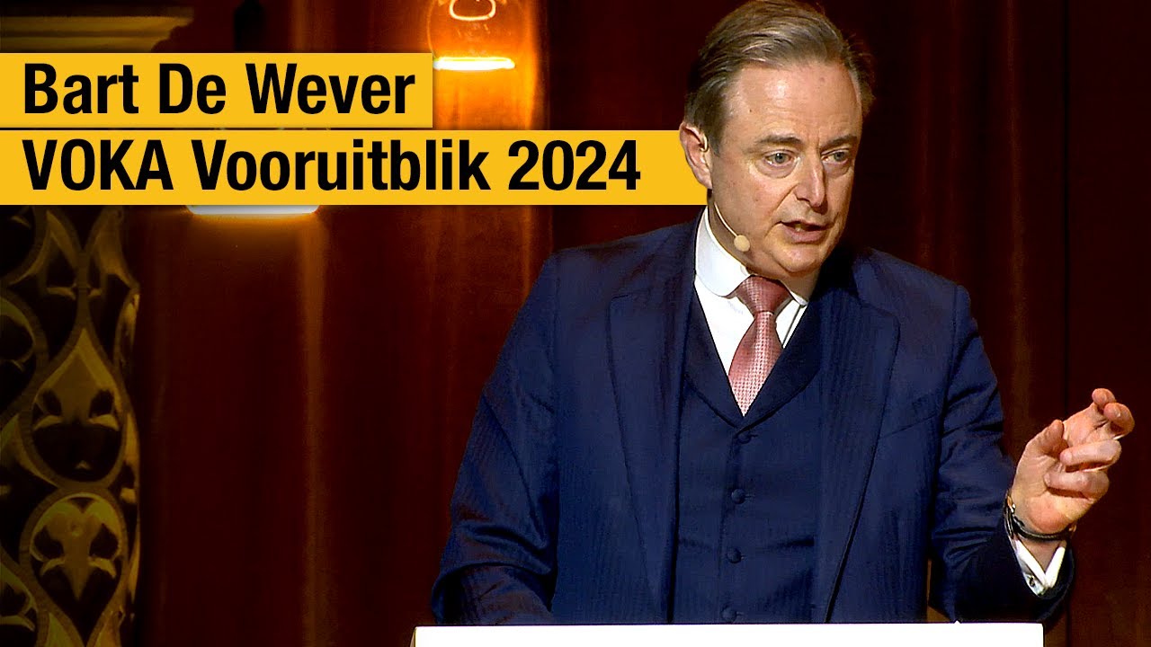 Bart De Wever op de VOKA Vooruitblik 2024