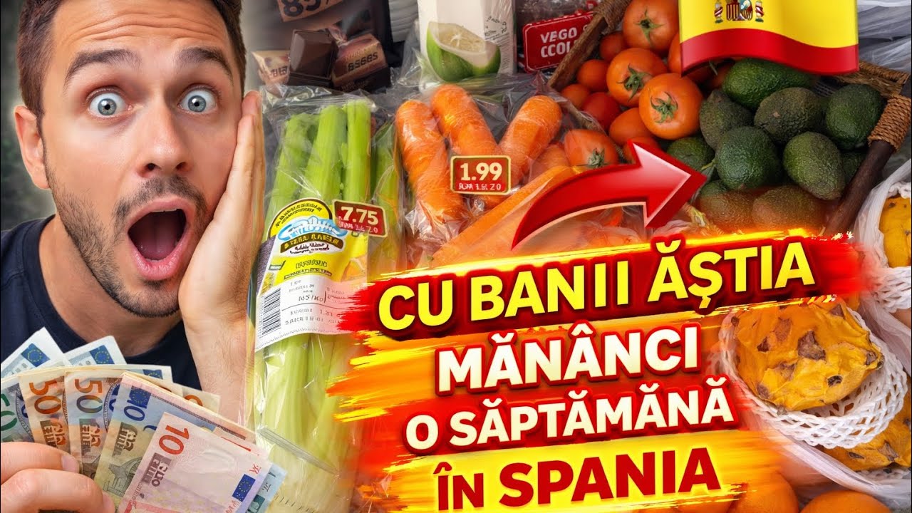Cat am plătit pe mâncare în Spania??? PREȚURI ȘOC 