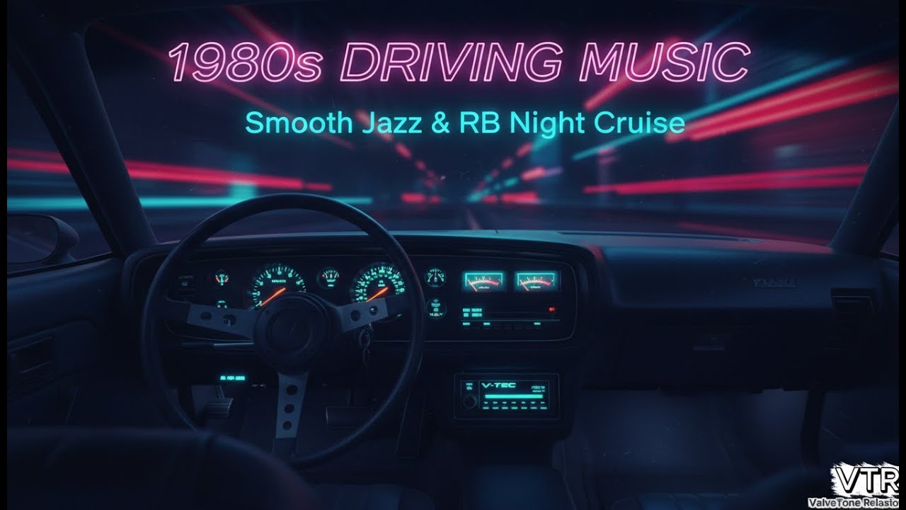1980s Driving Music: Smooth Jazz & R&B Night Cruise #relaxingmusic #jazz #relaxing #relaxation #rnb