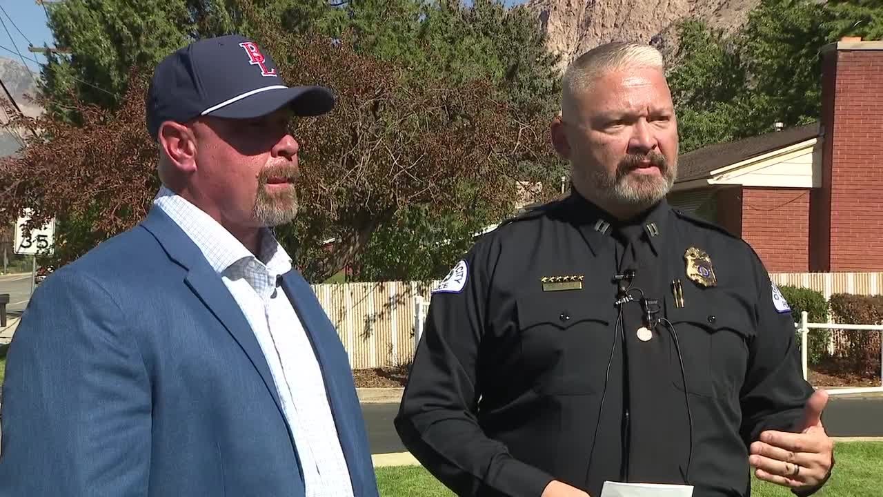 FULL BRIEFING: Ogden officials discuss bomb threat at local high school