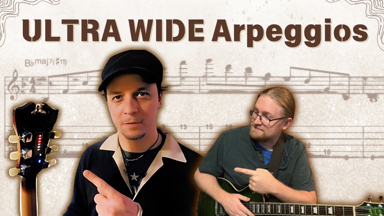 Kurt Rosenwinkel's ULTRA-WIDE Arpeggio Concept - The Lydian Leap | Jazz/Fusion Guitar Lesson