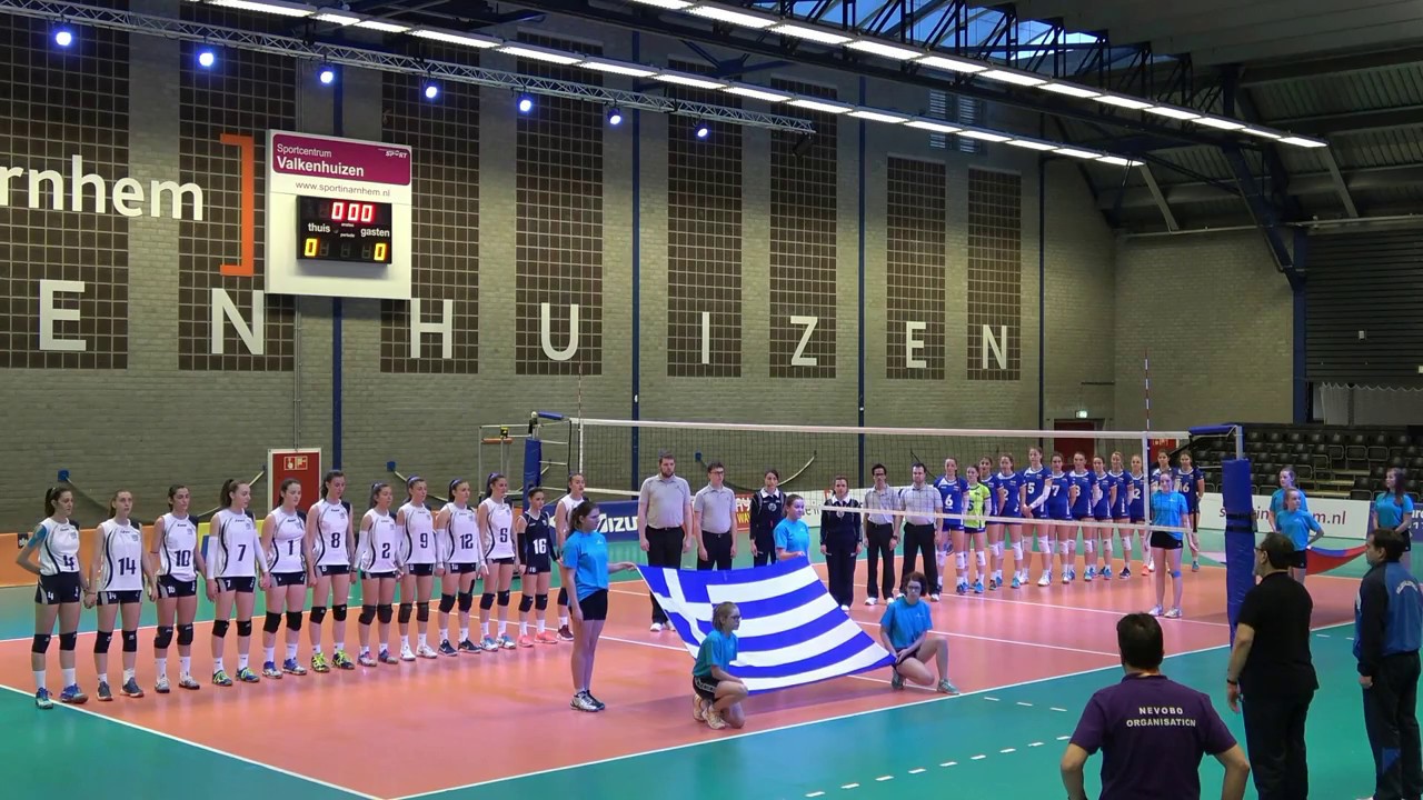 Εθνική κορασίδων βόλεϊ ΣΛΟΒΕΝΙΑ-ΕΛΛΑΔΑ set3  2/4/2017  HD
