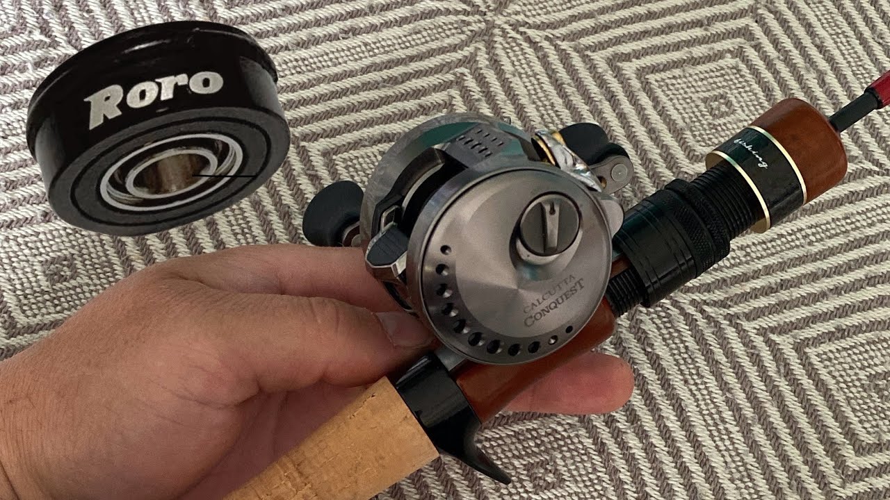 JAK WYMIENIĆ ŁOŻYSKA SZPULI? Shimano Calcutta Conquest BFS 23.