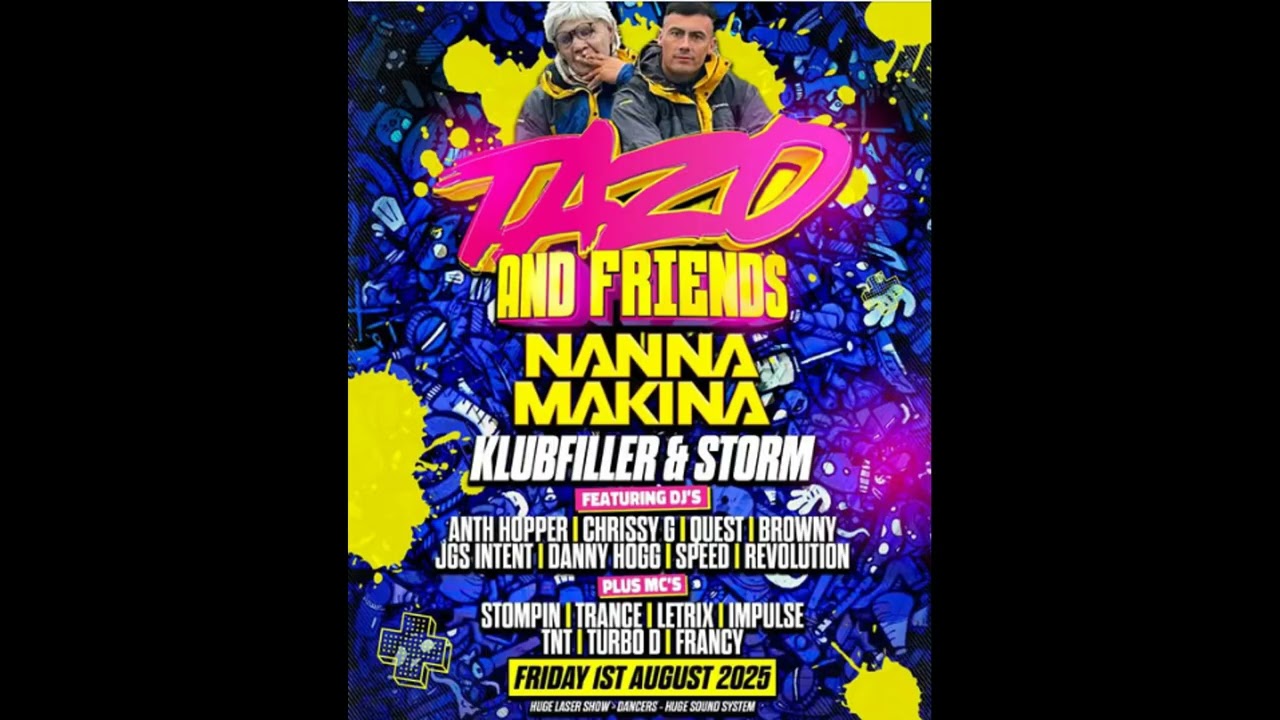 TAZO & FRIENDS FRIDAY 1ST AUG 2025