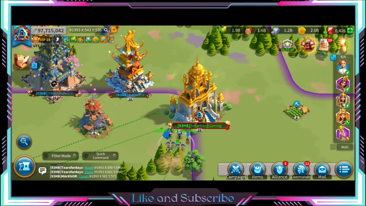 Rise of Kingdoms: Karuak Ceremony Event live Gaming! 
