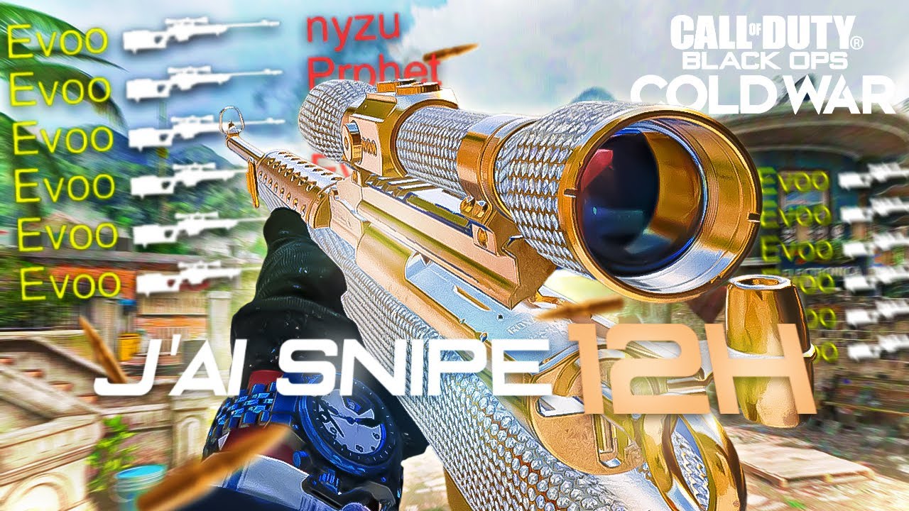 J'ai snipe 12 heures d'affilée sur Black Ops Cold War