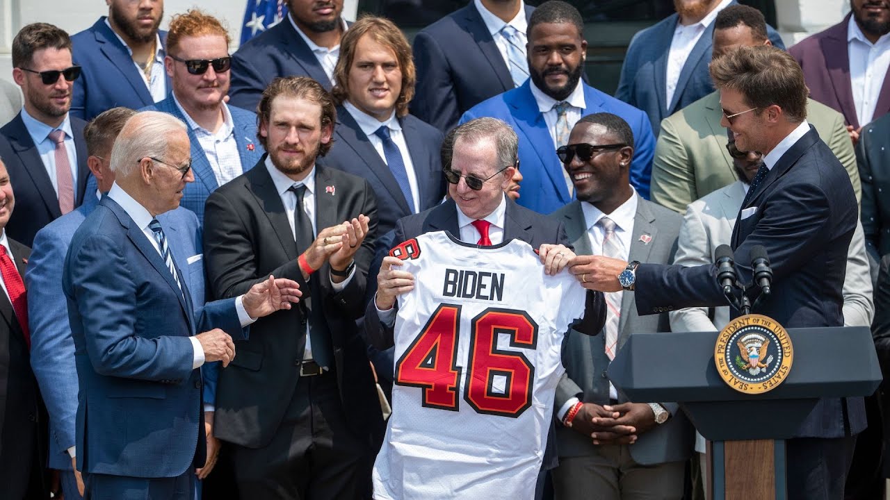Tom Brady, Tampa Bay meet Biden at the White House - 7/20 (FULL LIVE STREAM)