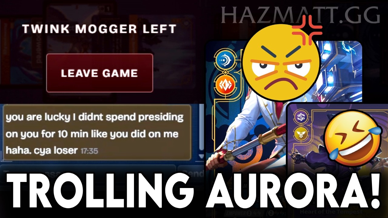 Aurora Destroying with my triple Ruin Kennan
