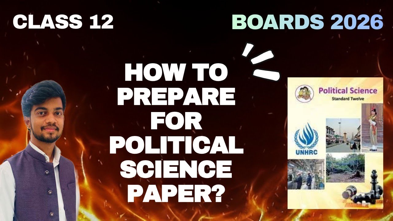 Class 12 Political Science How to Prepare for Board paper ? How to Solve Paper? By Pravin Sir