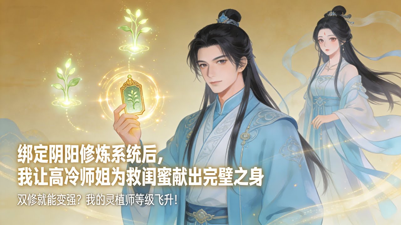 绑定阴阳修炼系统后，我让高冷师姐为救闺蜜献出完璧之身。双修就能变强？我的灵植师等级飞升！#小說推薦 #小說 #動漫 #劇情 #漫畫