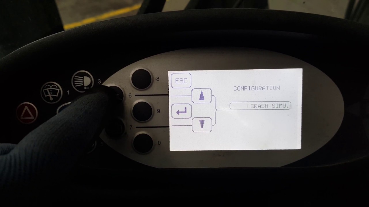 Disable Fleet Manager on a Still RX forklift by accessing the display