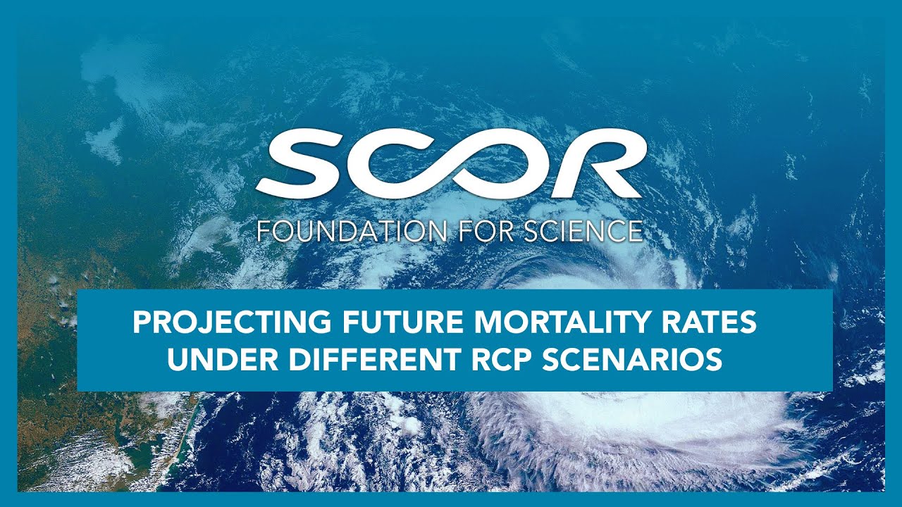 SCOR Foundation: Projecting future mortality rates under different RCP scenarios: A US case study