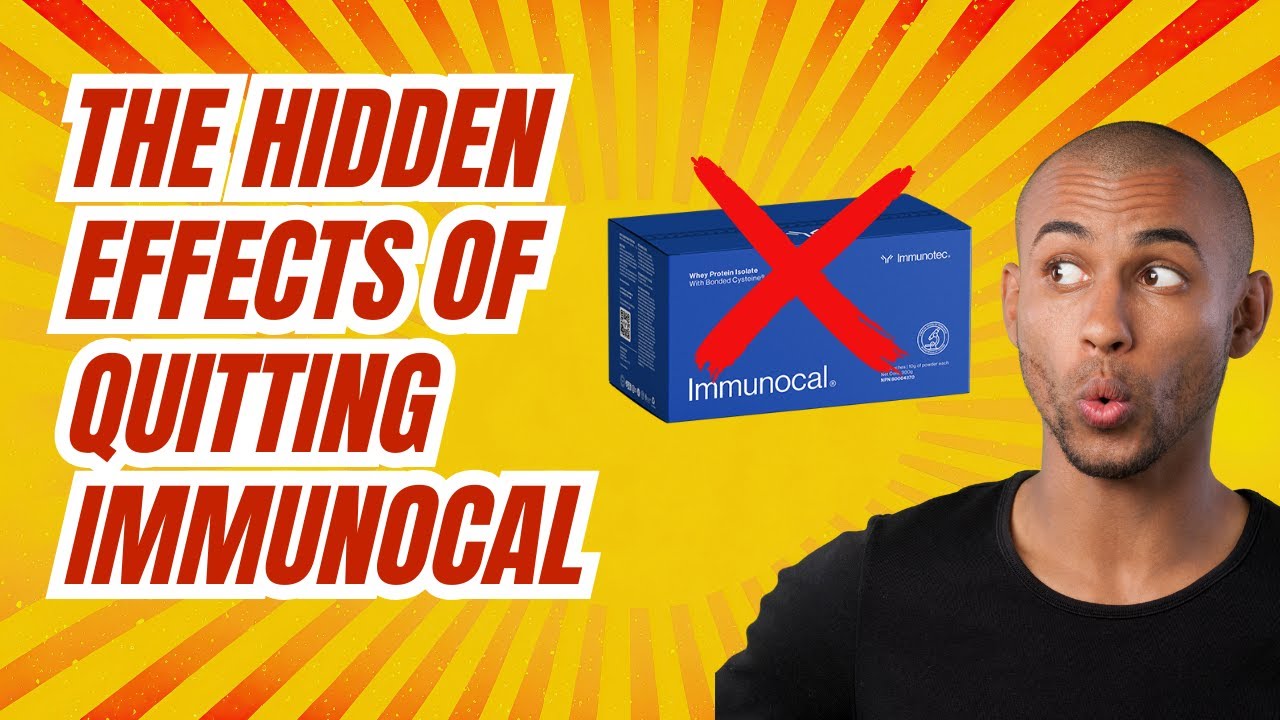 A Surprising Truth About Quitting Immunocal