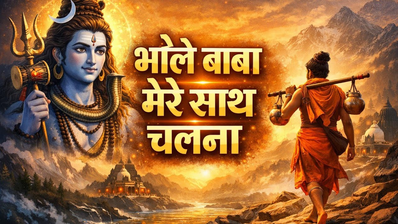 शिव भजन.... 🙏 | Bhole Baba Mere Saath Chalna | Mahadev Ki Leela | Shiv Ji Ka Chamatkari Bhajan