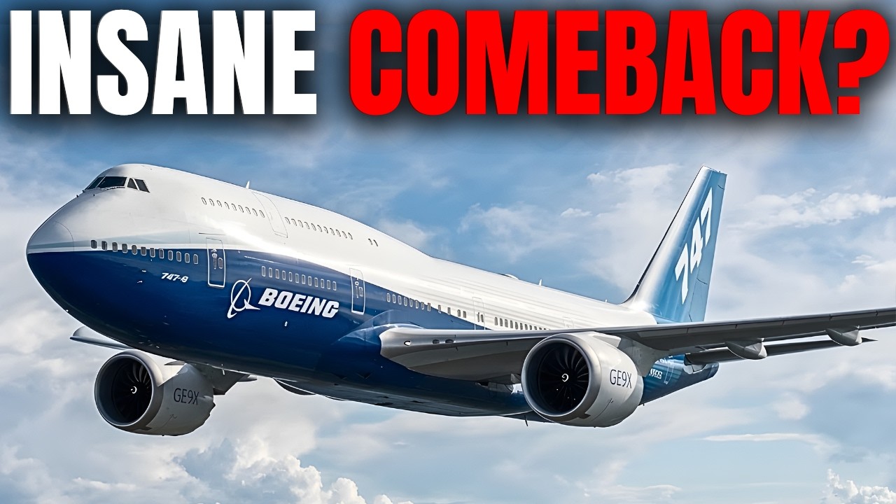 Are BOEING planning a 747 with 2 GE9X ENGINES??