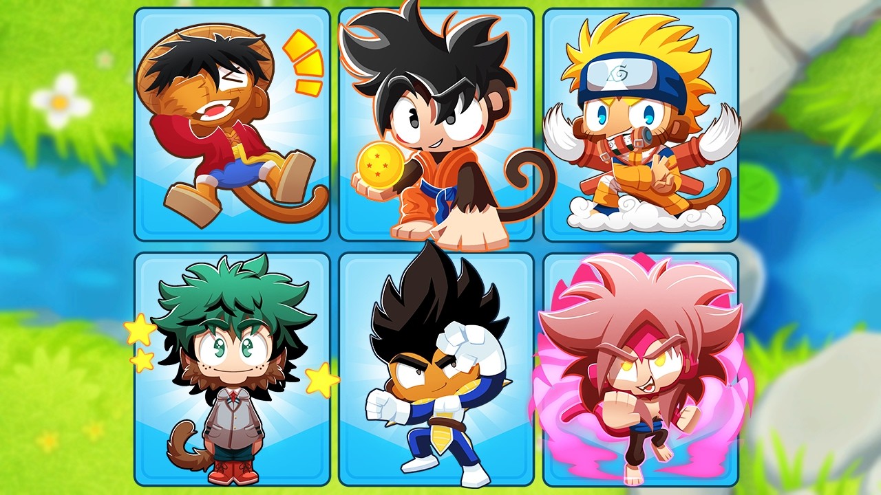 Goku VS Naruto VS Luffy VS Deku VS One Punch Man!