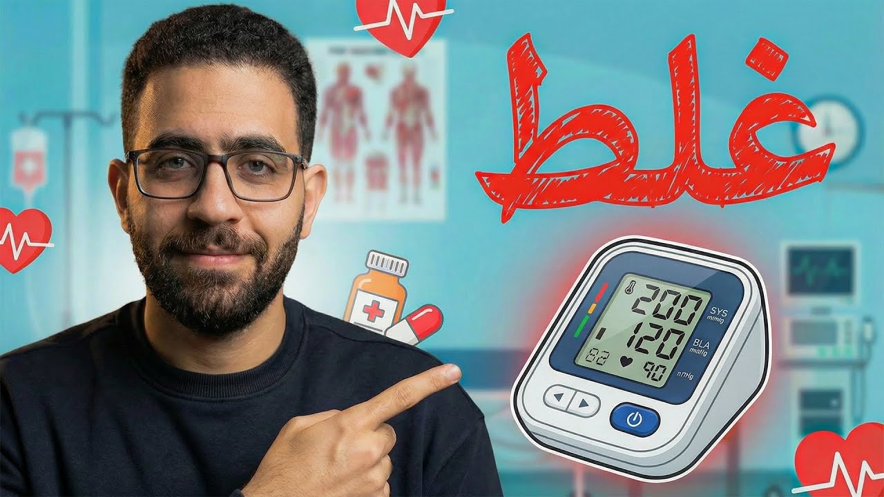 ❌ 10 أخطاء شائعة في قياس ضغط الدم (قد تغيّر تشخيصك)