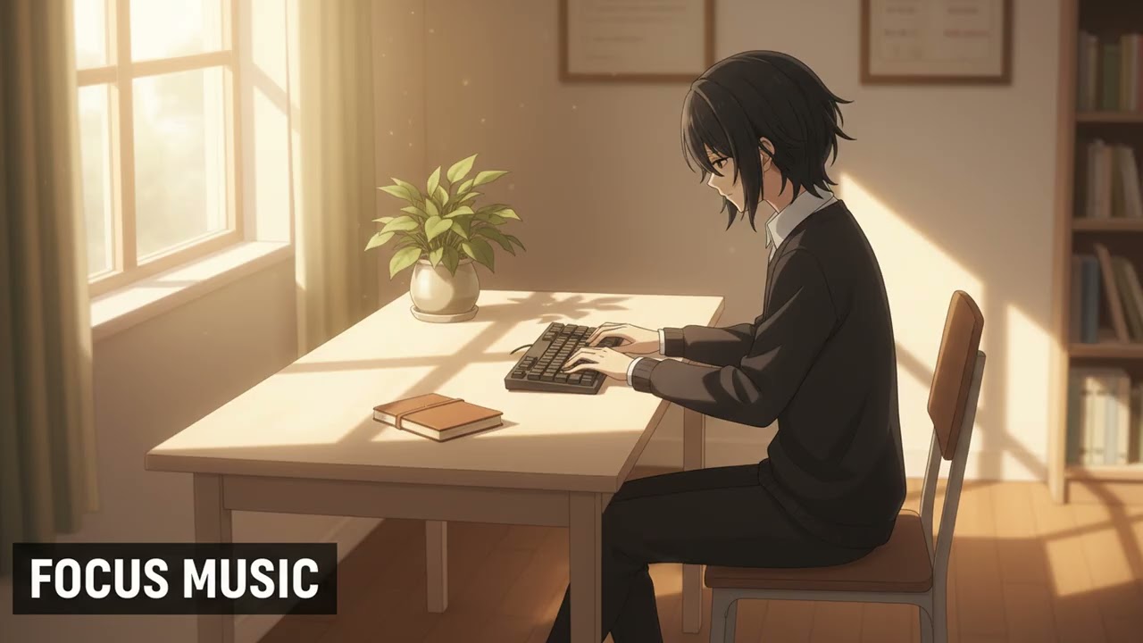 Deep Focus Piano Lofi for Intensive Study and Work | Calm, Distraction-Free (55 Minutes)