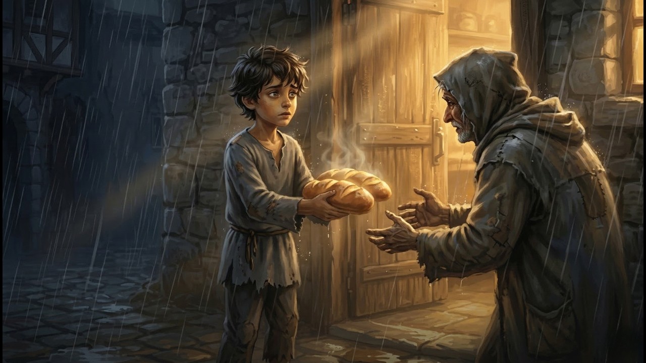 قصة اليتيم والخباز!😭 | قصص خيالية ومعبرة قبل النوم💤