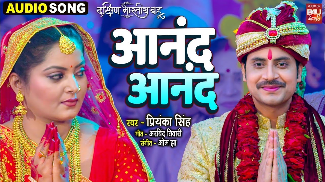 AANAND AANAND  I आनंद आनंद  I AUDIO SONG I दक्षिण भारतीय बहू I