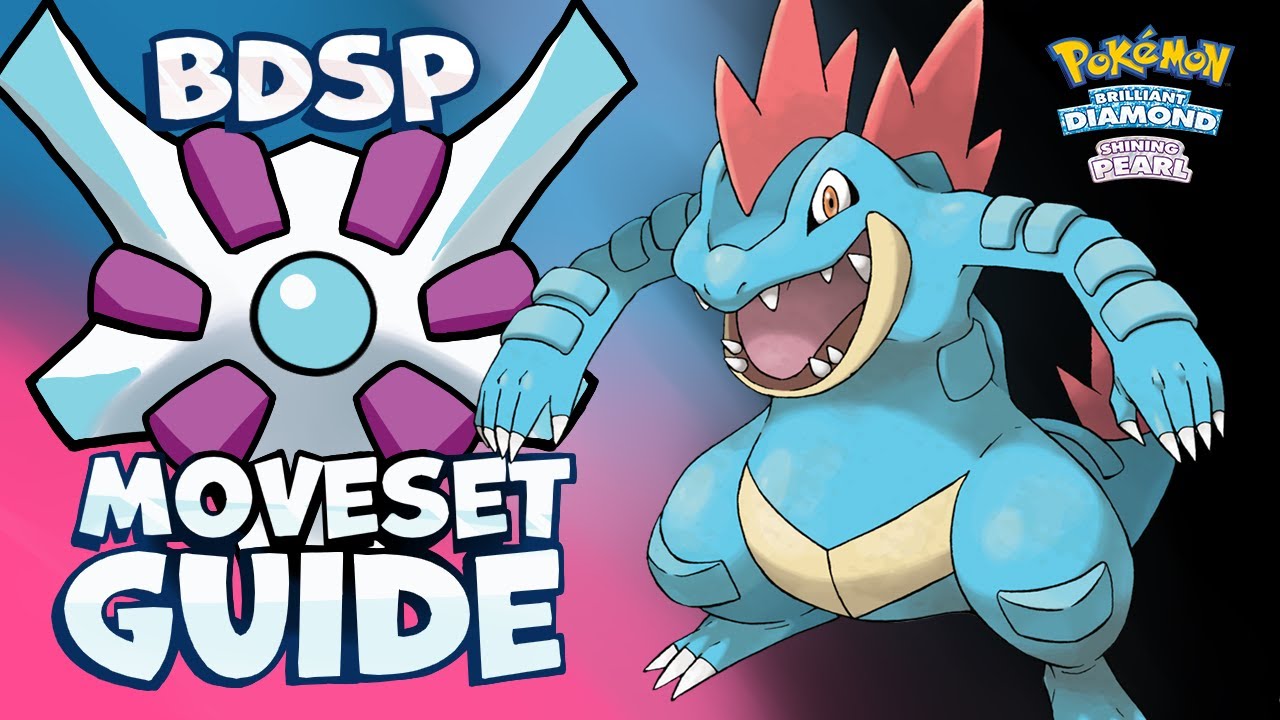 How to use FERALIGATR! FERALIGATR Moveset Guide! Pokemon Brilliant Diamond and Shining Pearl